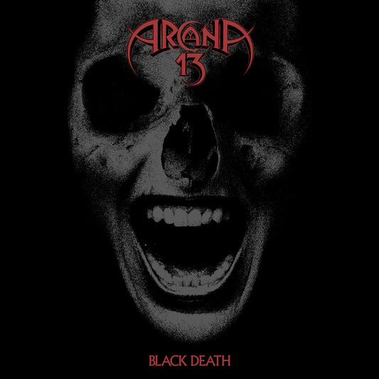 the album cover for Arcana 13 - Black Death
