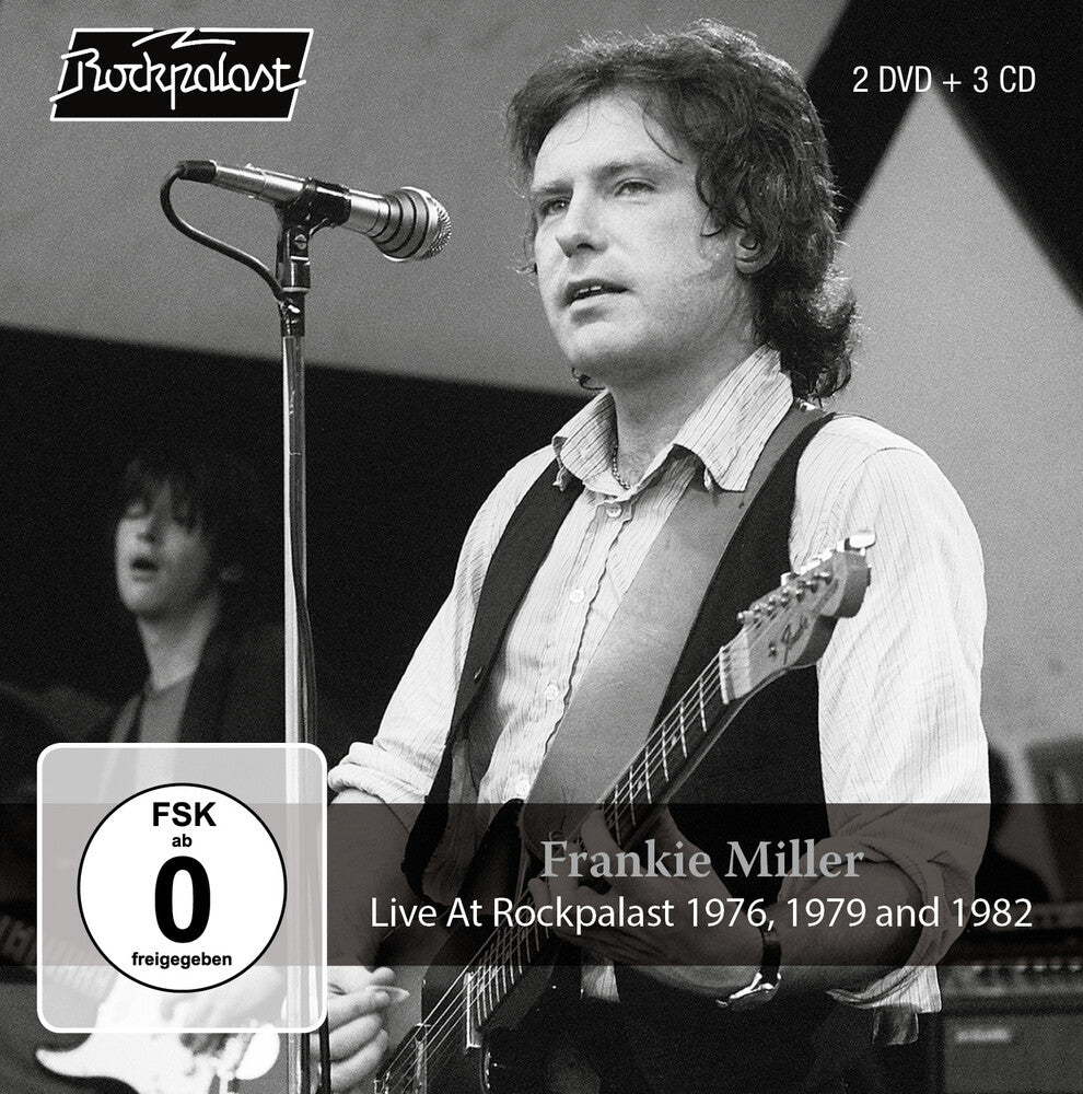 the album cover for Frankie Miller - Live At Rockpalast 1976, 1979 & 1982