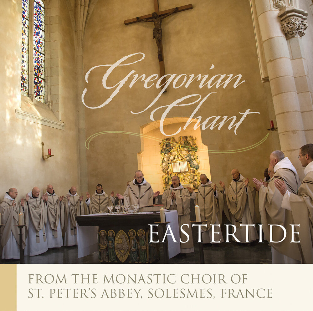 the album cover for Monastic Choir Solesmes - Eastertide
