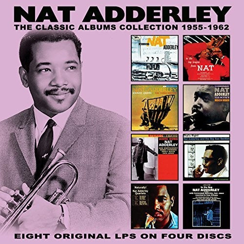 the album cover for Nat Adderley - Classic Albums Collection: 1955-1962