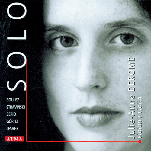 Goritz / Boulez / Berio / Lesage / Derome - Solo: Violin Works - Music CD