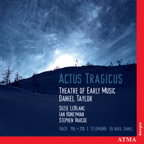 Theatre Of Early Music / Leblanc / Taylor - Actus Tragicus / Cantates Funebres - Music CD