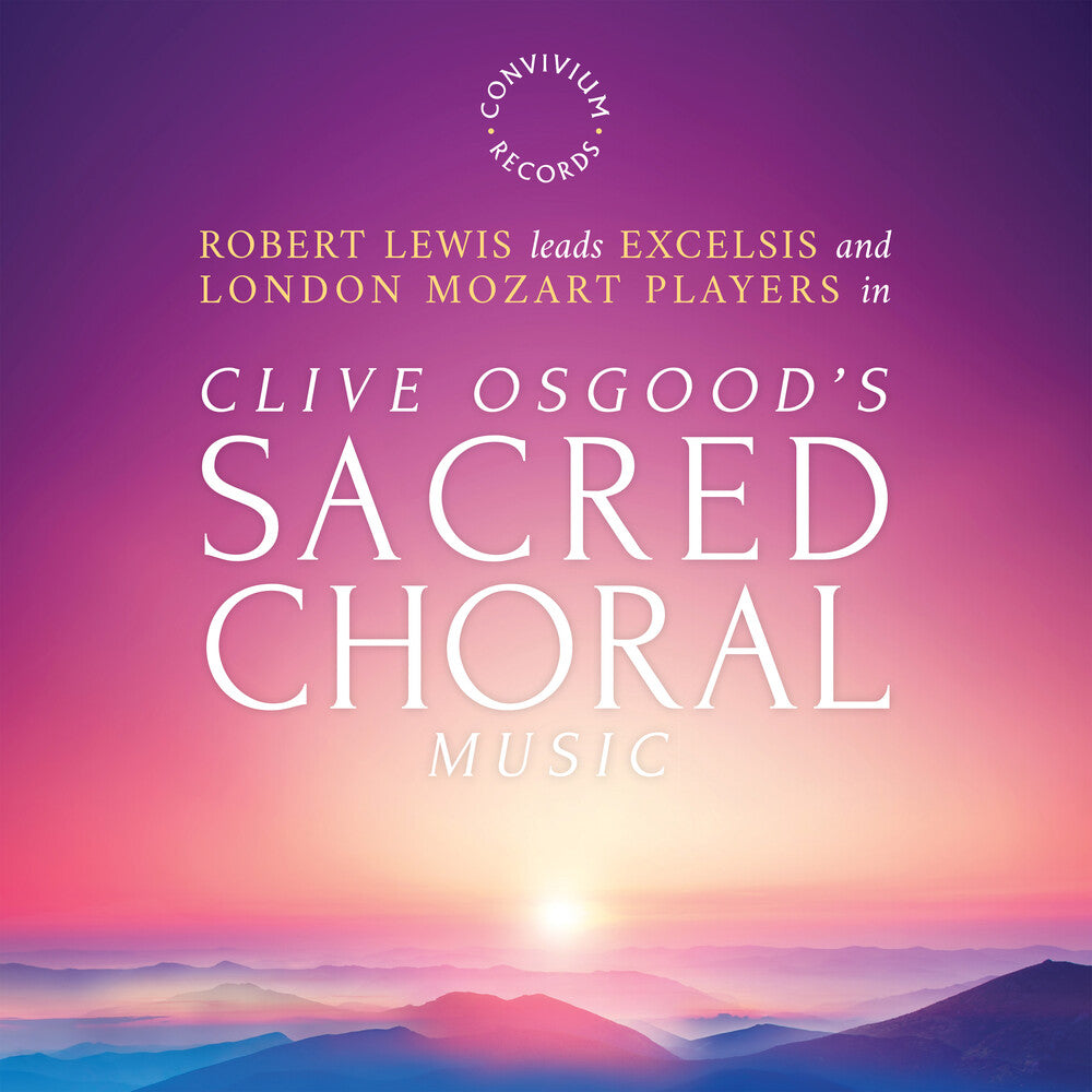 the album cover for Osgood / Excelsis - Osgood's Sacred Choral Music