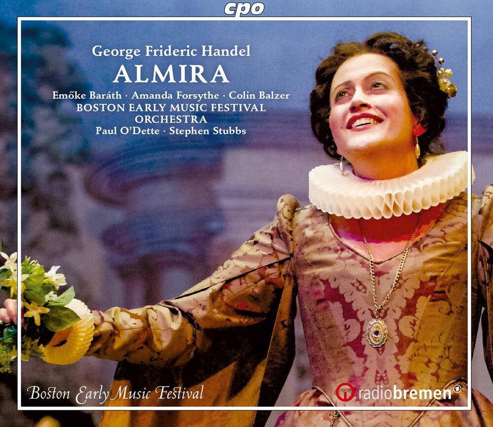 the album cover for Handel / Barath / Stubbs - Almira