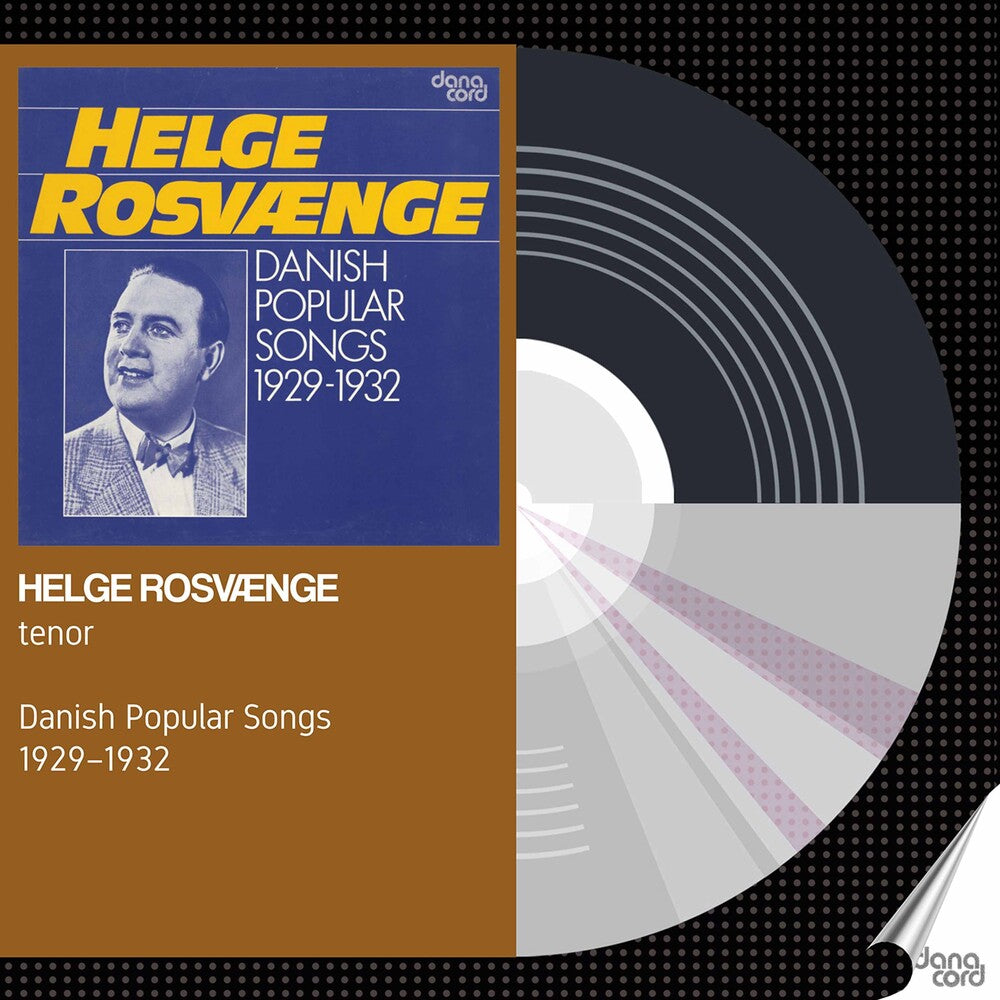 the album cover for Danish Popular Songs 1929-1932 / Various - Danish Popular Songs 1929-1932