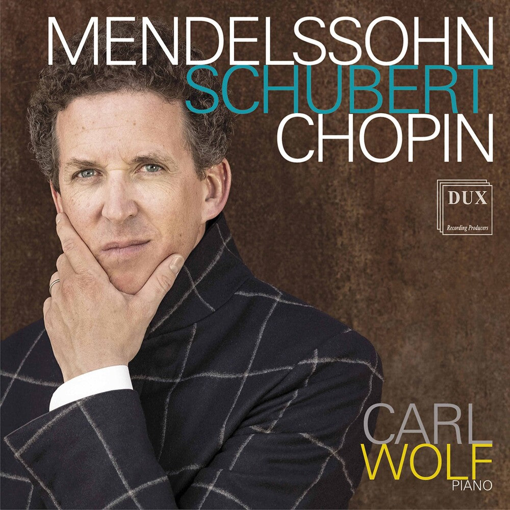 the album cover for Mendelssohn / Wolf - Mendelssohn Schubert Chopin