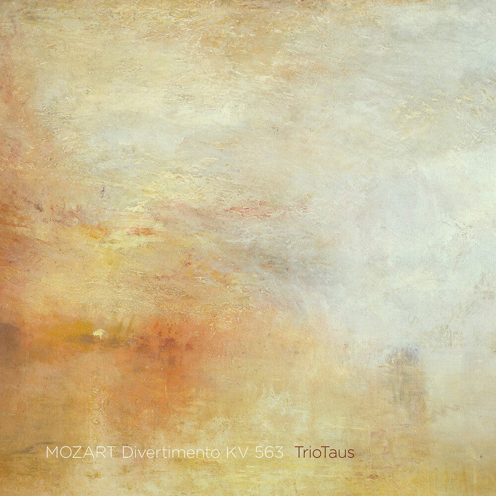the album cover for Mozart / Triotaus - Divertimento KV 563