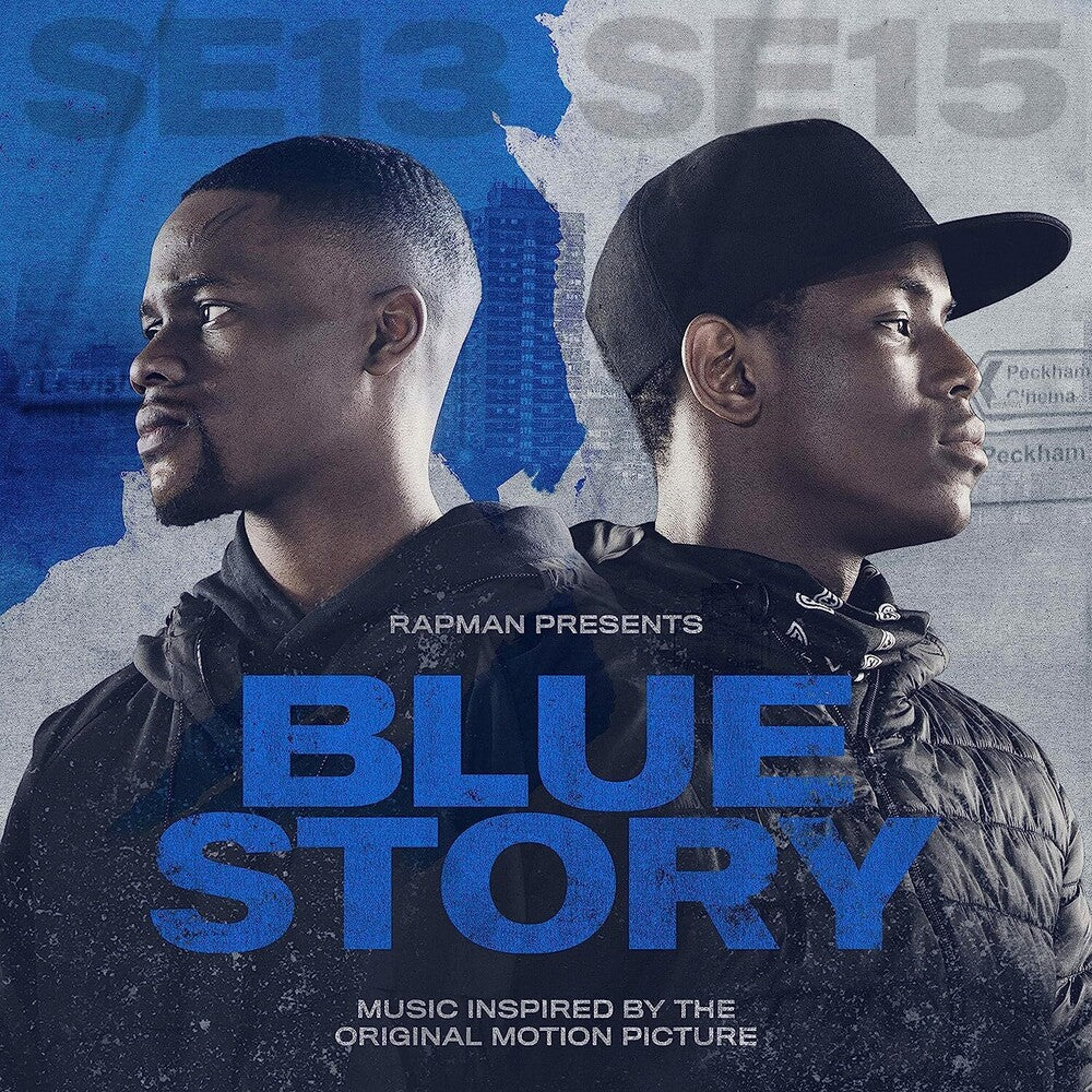 the album cover for Rapman Uk - Blue Story (Original Soundtrack)