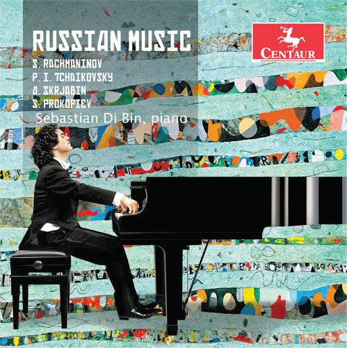 the album cover for Prokofiev / Sebastian Di Bin - Russian Music