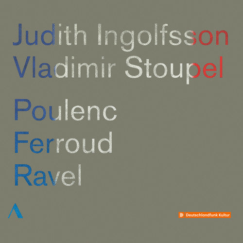 the album cover for Ferroud / Ingolfsson / Stoupel - Sonatas for Violin & Piano By Poulenc