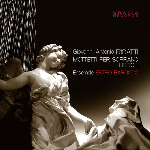the album cover for Rigatti / Roggero / Pregliasco - Mottetti a Voce Sola Per Soprano