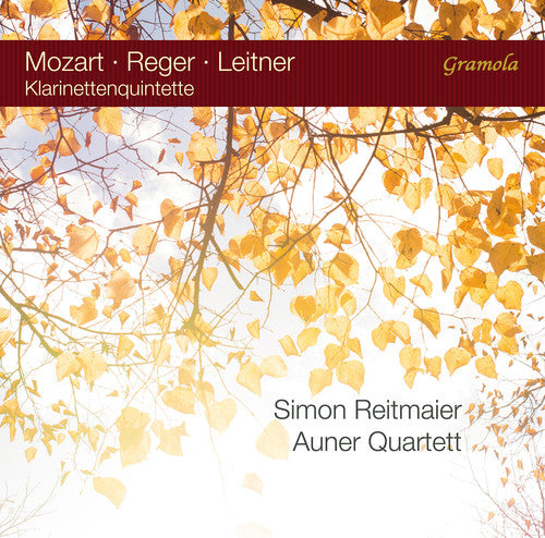 the album cover for Mozart / Reitmaier - Clarinet Quintets