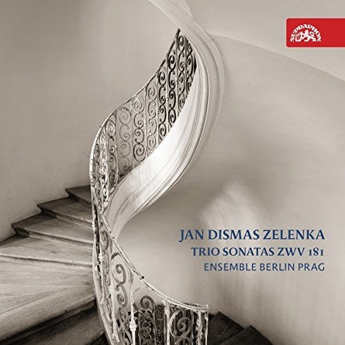 the album cover for Zelenka / Veverka / Cernohorsky - Trio Sonatas ZWV 181