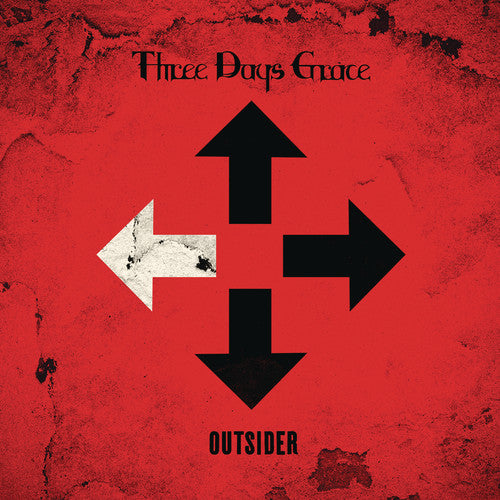 the album cover for Three Days Grace - Outsider