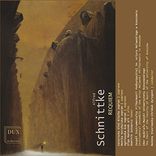 the album cover for Schnittke / Korybalska / Kuk - Requiem