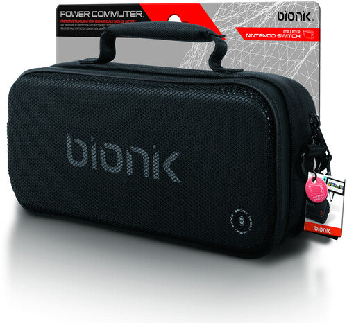 Bionik Bnk-9035 Nsw Power Commuter Travel Case Blk - Bionik Bnk-9035 Nsw Power Commuter Travel Case Blk - Game Accessories