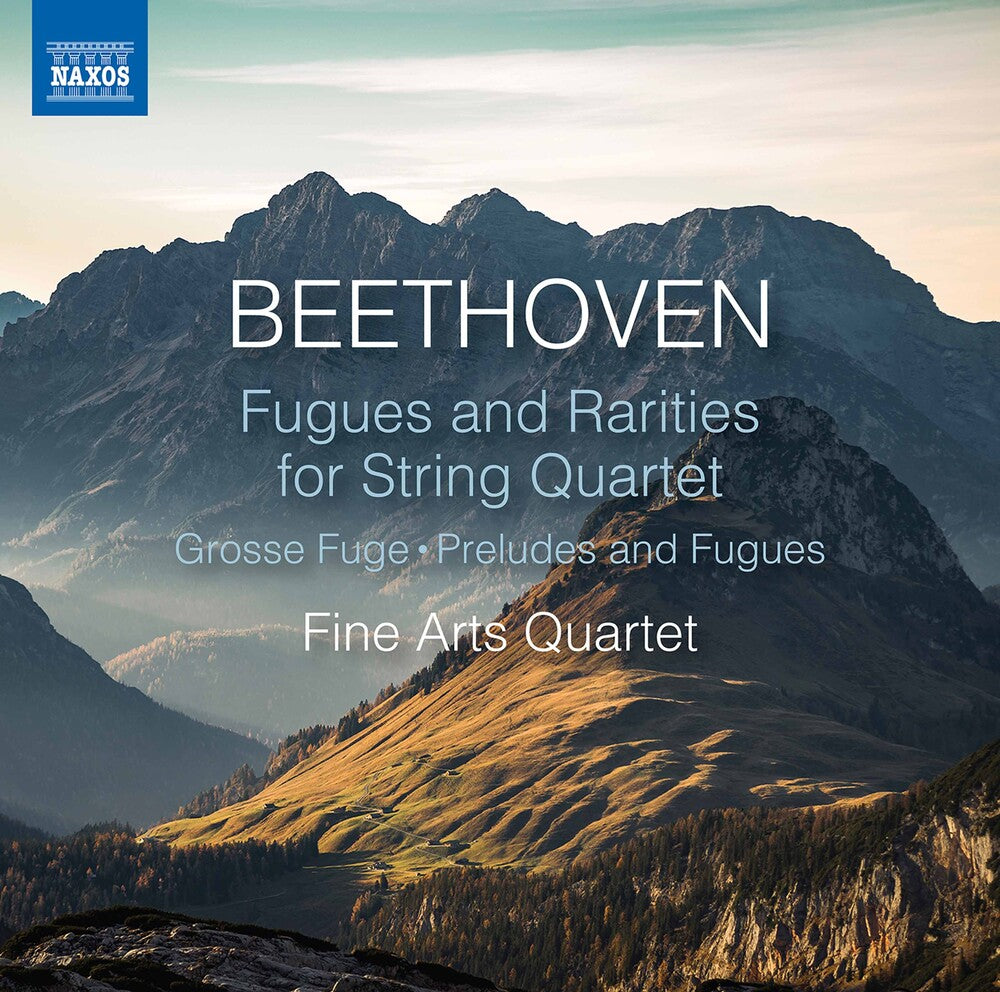 the album cover for Beethoven / Fine Arts Quartet - Fugues & Rarities String Quart