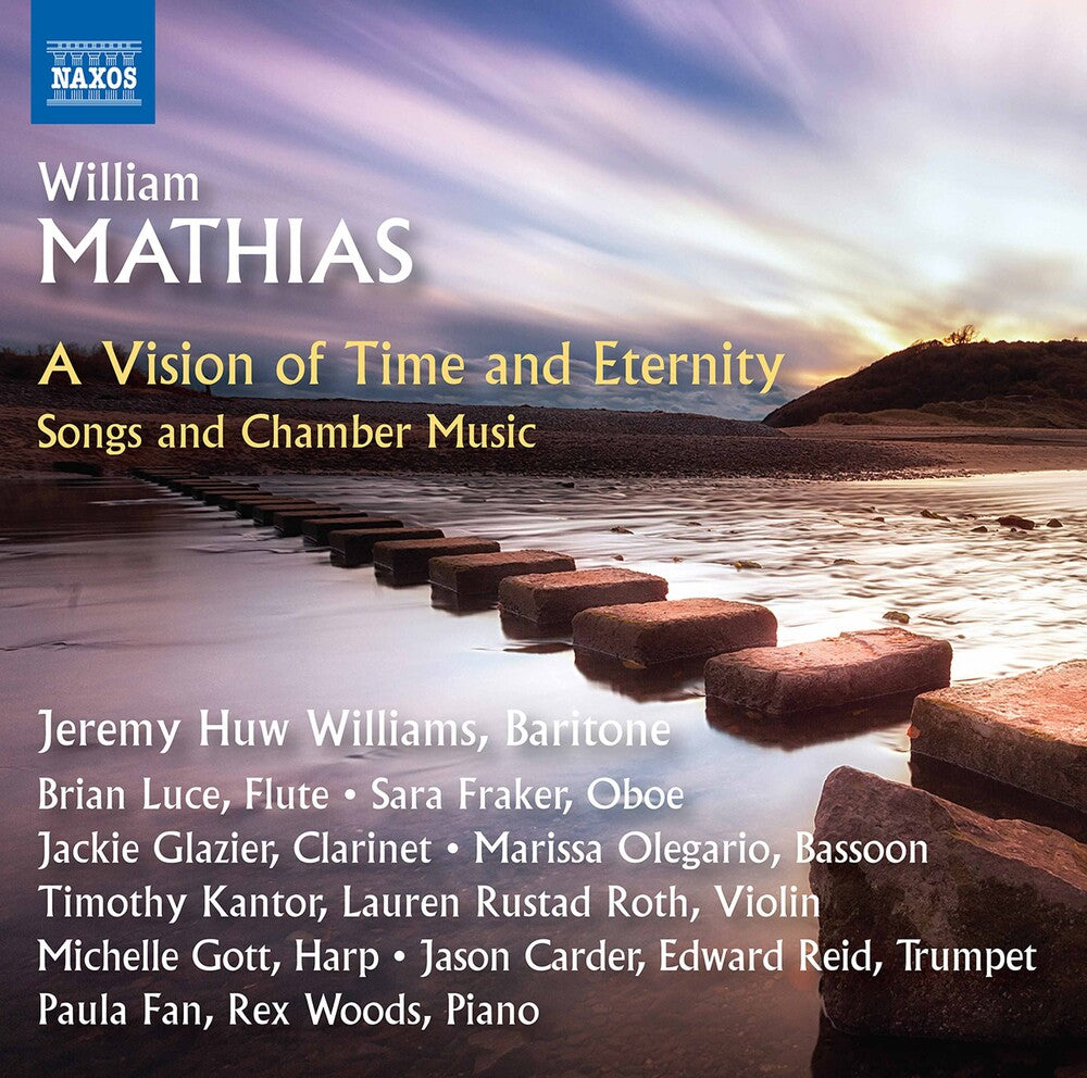 the album cover for Mathias / Williams - Vision of Time & Eternity