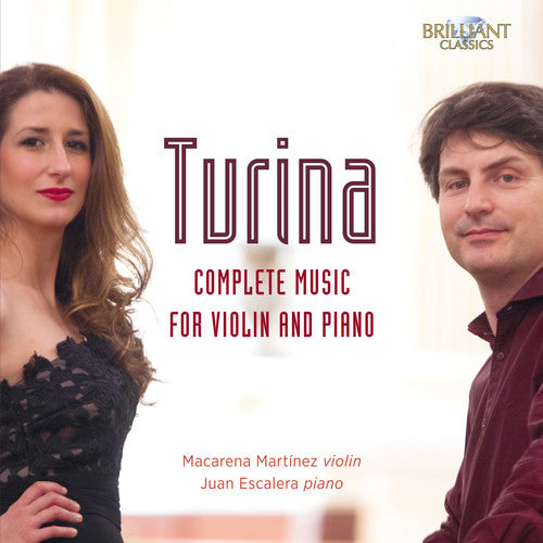 Turina / Escalera / Martinez - Complete Music For Violin & Piano - Music CD