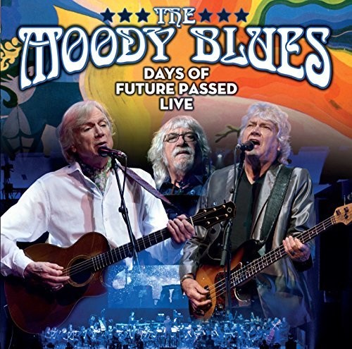the album cover for The Moody Blues - Days Of Future Passed Live [2CD]