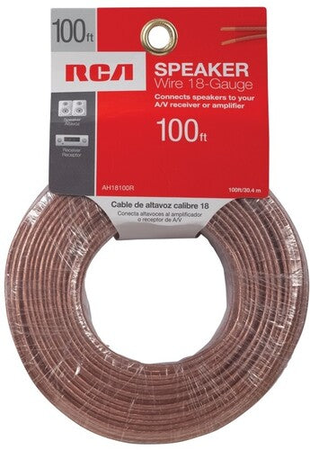 Rca Ah18100r Speaker Wire 18 Guage 100 Foot - Rca Ah18100r Speaker Wire 18 Guage 100 Foot - Speakers