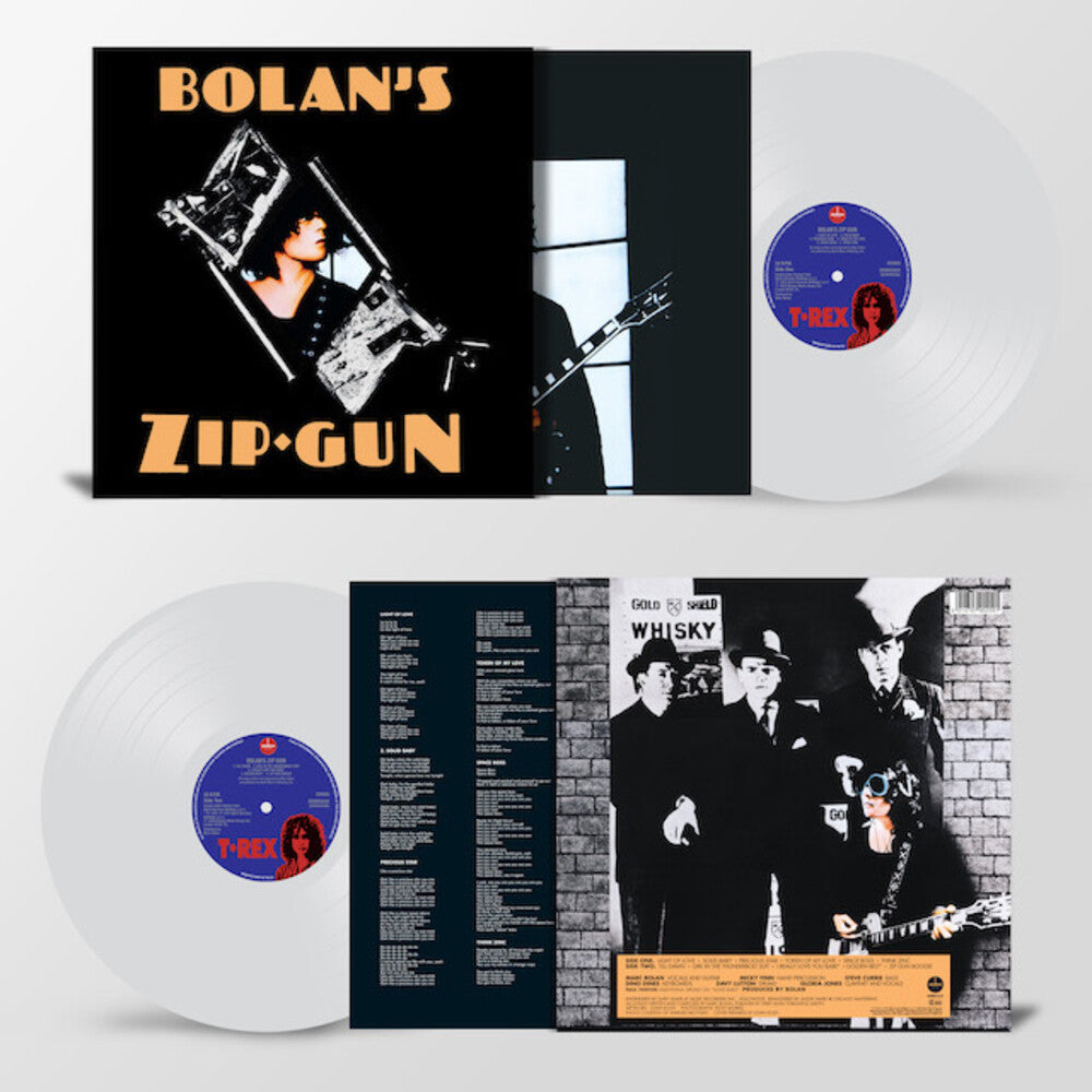 Trex - Bolan's Zip Gun [Clear Vinyl] Vinyl Record