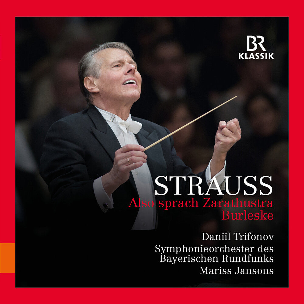 the album cover for Strauss / Trifonov / Jansons - Also Sprach Zarathustra