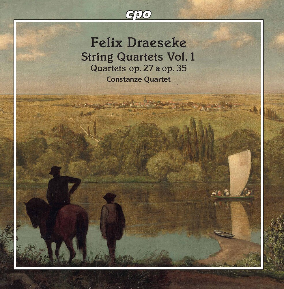 the album cover for Draeseke / Constanze Quartet - String Quartets 1