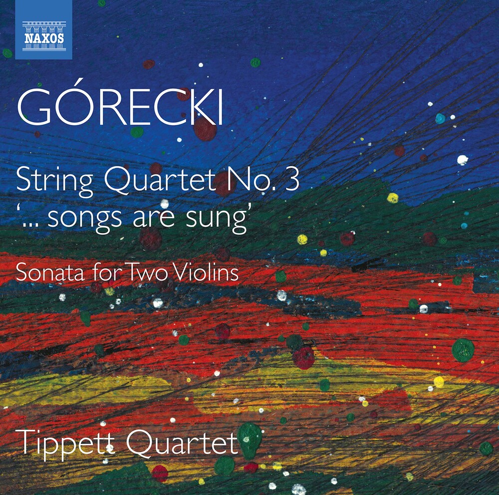 the album cover for Gorecki / Tippett Quartet - Complete String Quartets 2