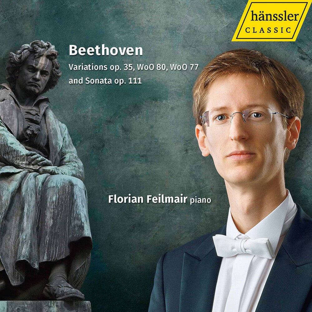the album cover for Beethoven / Feilmair - Variations / Sonata 111