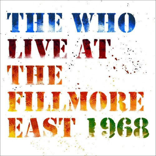Who - Live At The Fillmore East 1968 - Vinyl Record
