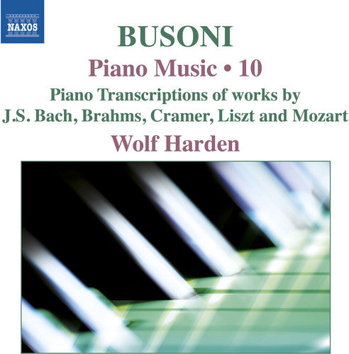 the album cover for Brahms / Harden - Piano Music