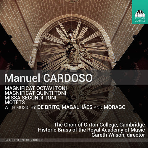 the album cover for Cardoso / Morrell - Magnificat Octavi Toni