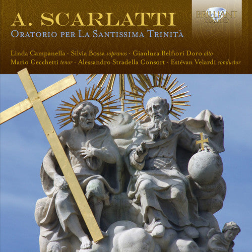 the album cover for Scarlatti / Bossa - Oratorio Per la Santissima Trinita