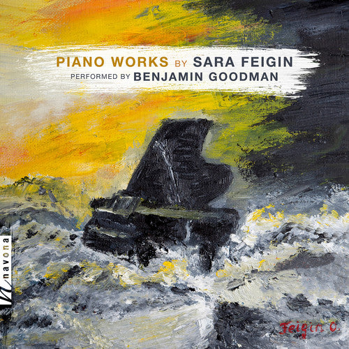 the album cover for Feigin / Benjamin Goodman - Piano Works