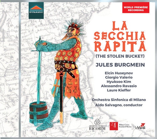 the album cover for Burgmein / Huseynov / Valerio - Secchia Rapita