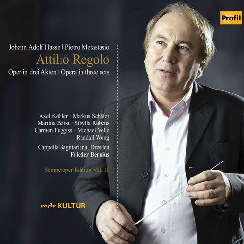 the album cover for Cappella Sagittariana Dresden - Attilio Regolo