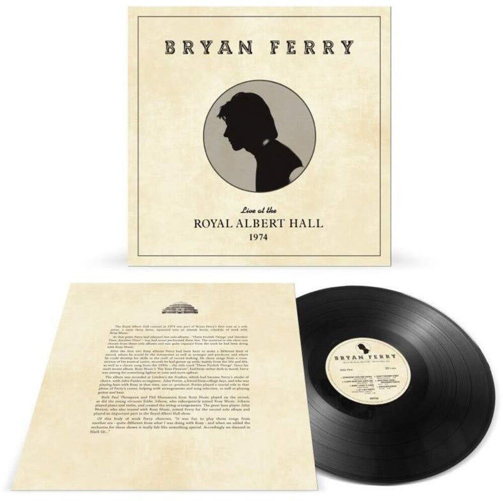 Bryan Ferry - Live At The Royal Albert Hall, 1974 [LP] Vinyl Record
