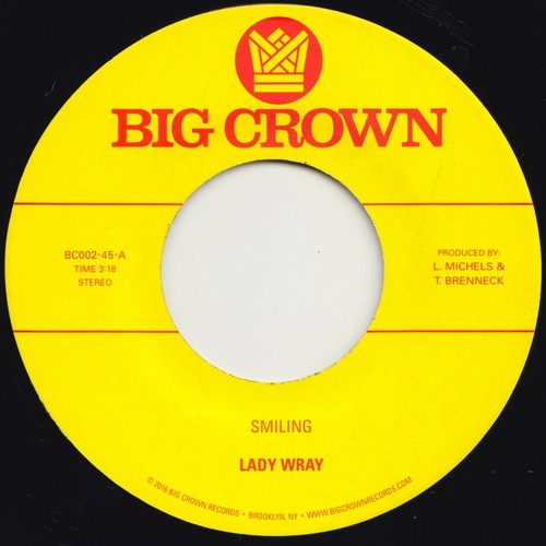 Lady Wray - Smiling / Make Me Over - Vinyl Record