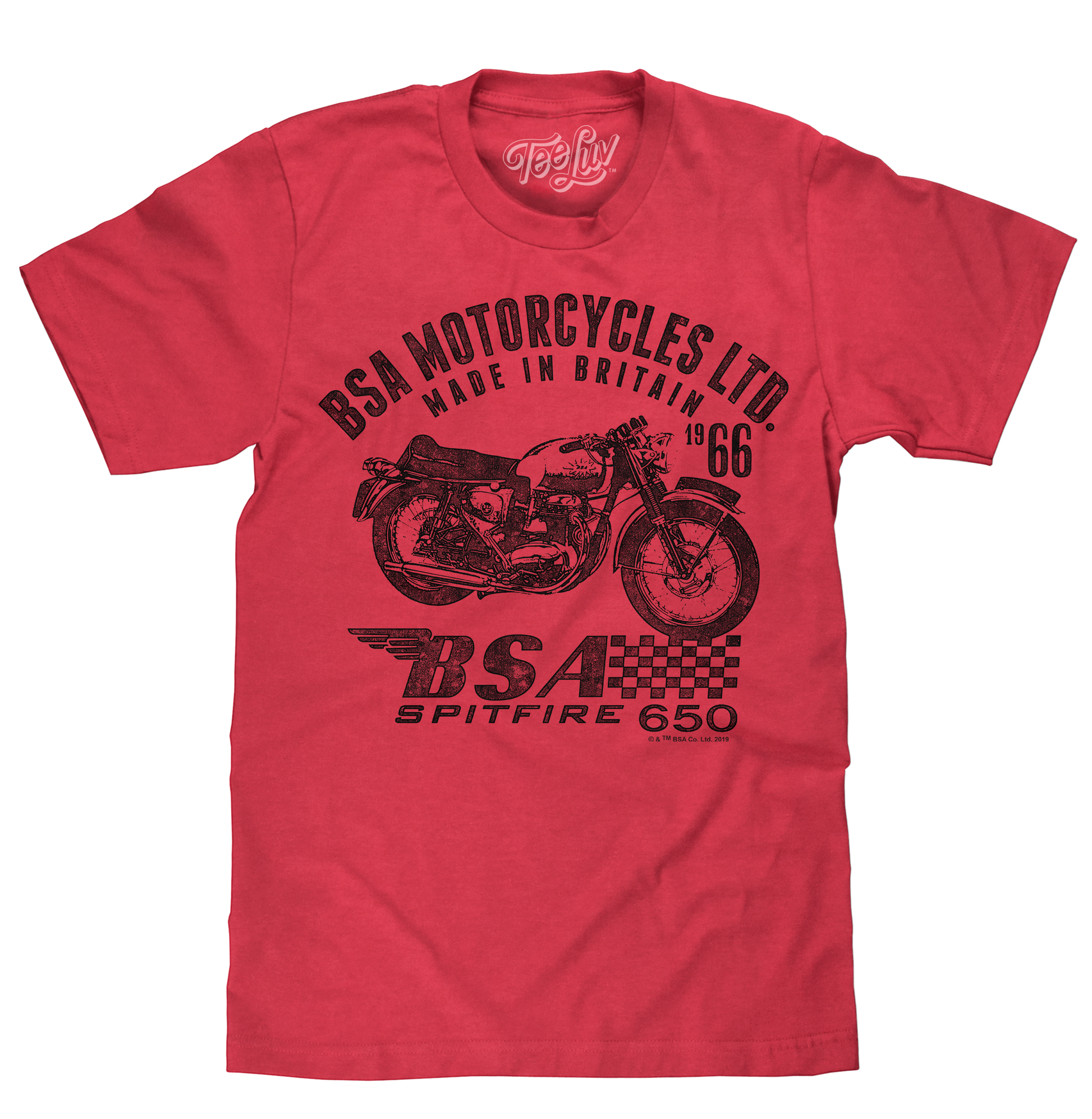 BSA Spitfire T-Shirt - Red