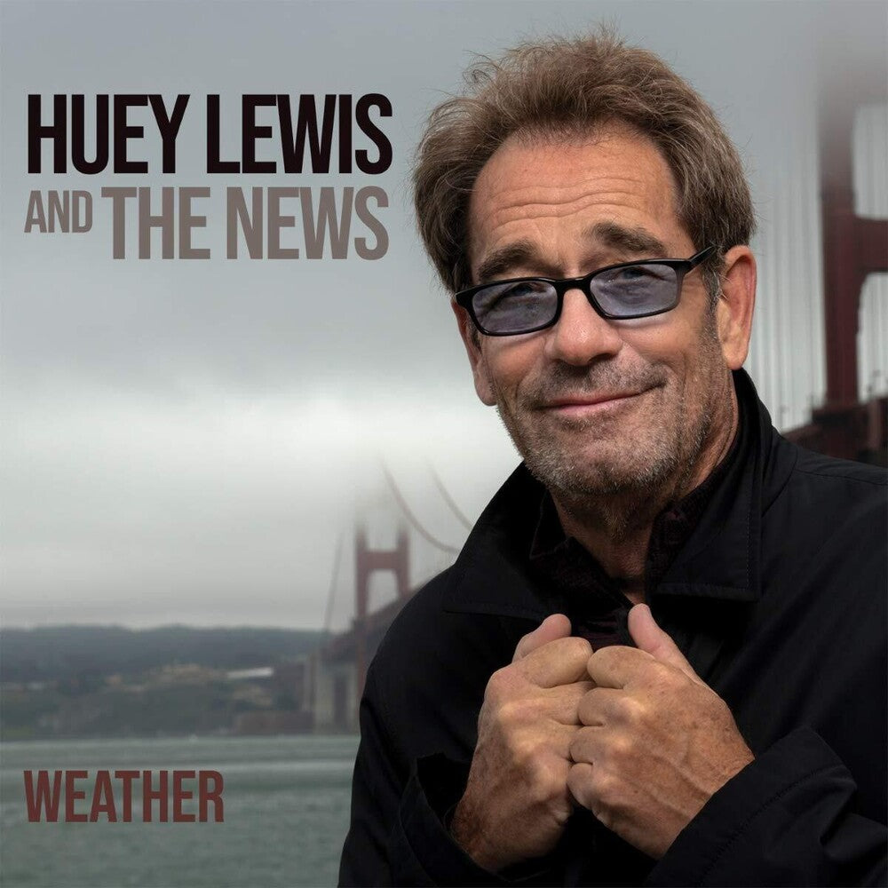 the album cover for Huey Lewis & The News - Weather