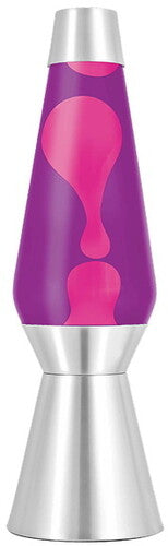 Lava Lamp Light 27'' Pink Purple Silver - Special ProductsProducts