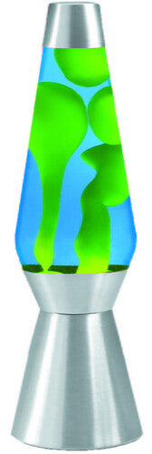 Lava Lamp Light 27'' Yellow Blue Silver – Special Products