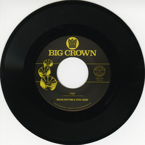 Bacao Rhythm & Steel Band - Pimp / Police In Helicopter Vinyl Record