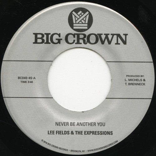 Fields,lee - Never Be Another You / Lover - Vinyl Record
