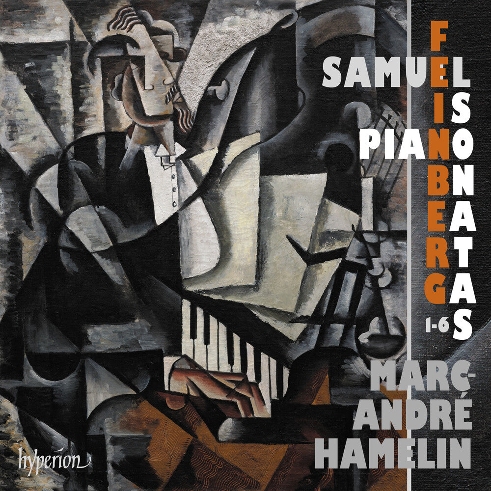 the album cover for Marc Hamelin -Andre - Feinberg: Piano Sonatas Nos.1-6