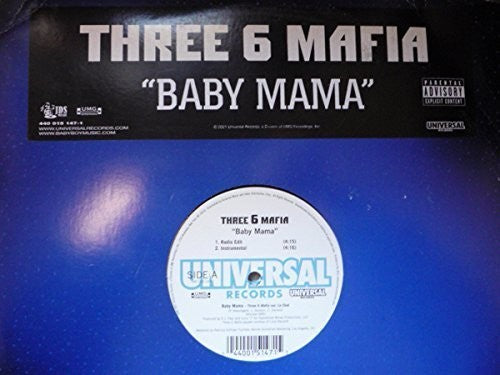 Three 6 Mafia - Baby Mama Vinyl Record