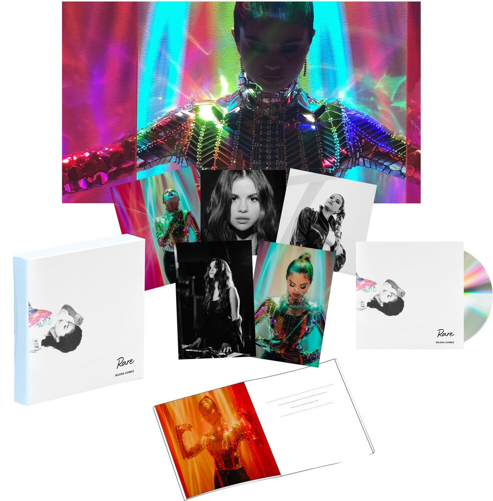 the album cover for Selena Gomez - Rare [Limited Edition Box Set]