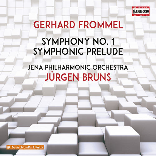 the album cover for Frommel / Jena Philharmonic Orch - Symphony 1