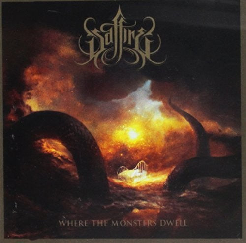 the album cover for Saffire - Where the Monsters Dwell